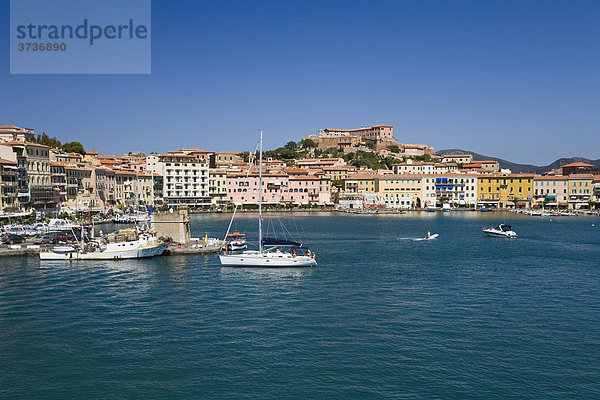 Portoferraio  Elba  Tuscany  Italy  Mediterranean  Europe