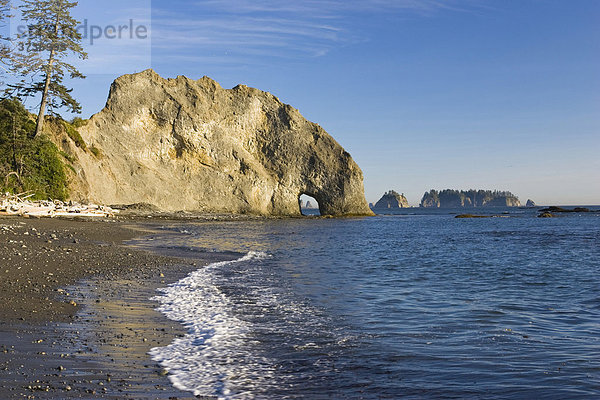 Rialto Beach  Westküste  Olympic Halbinsel  Olympic Nationalpark  Washington  USA