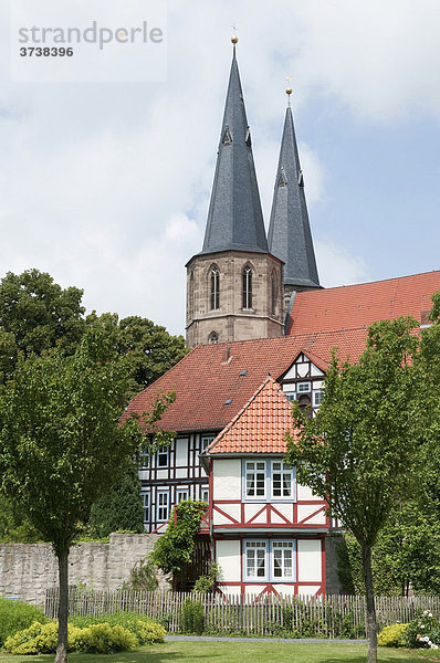 St.-Cyriakus-Propsteikirche  Duderstadt  Niedersachsen  Deutschland