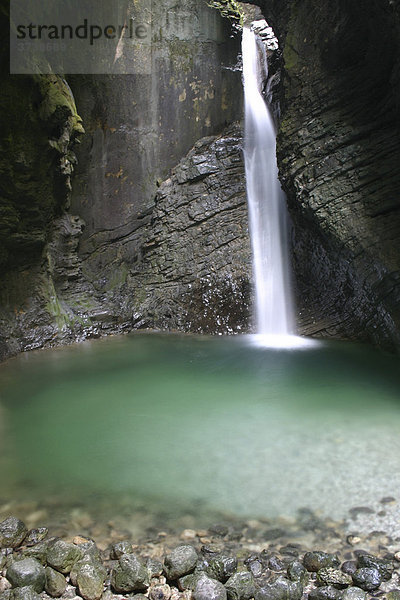 Wasserfall  Slap Virje  Slowenien  Europa