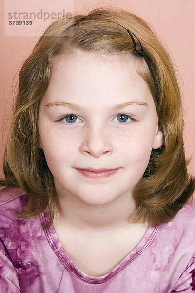 Kleines Mädchen  9 Jahre  Portrait