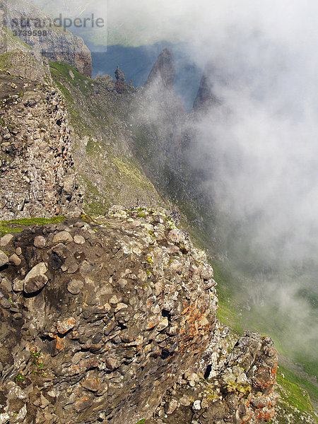 Berg Sass Capel  Dolomiten  Alpen  Italien  Europa