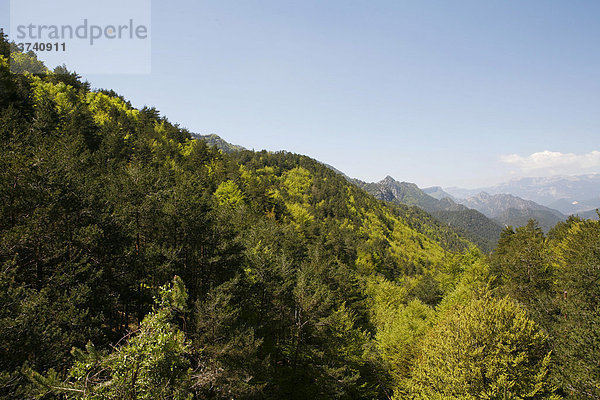 Gebirgslandschaft  Andorra  Europa