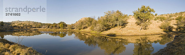 Stengel-Damm  Dan Viljoen Nationalpark  Namibia  Afrika