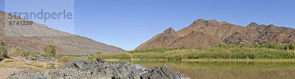 Oranje Fluss  Namibia  Afrika