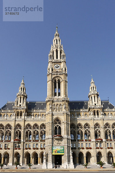 Neues Rathaus  Wien  Österreich  Europa