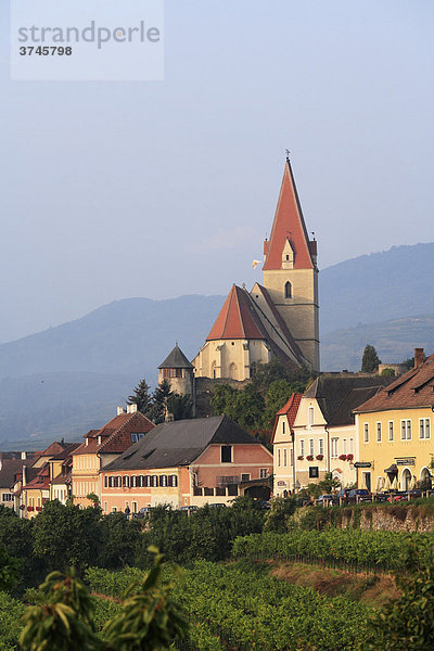 Weißenkirchen in der Wachau  Waldviertel  Niederösterreich  Österreich  Europa