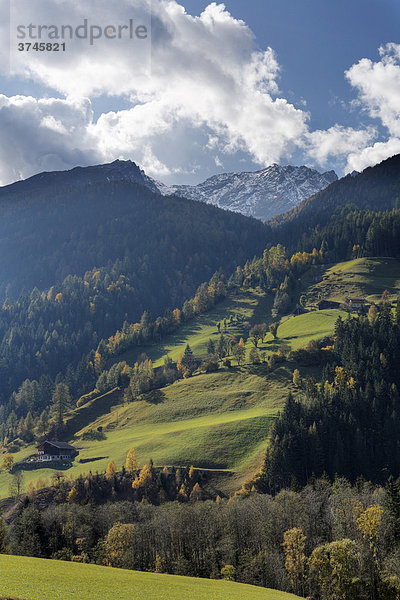 Mölltal  Blick von Großkirchheim  Nationalpark Hohe Tauern  Kärnten  Österreich  Europa