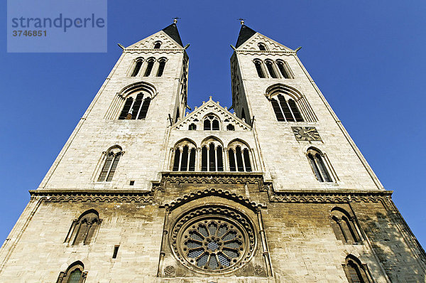 Dom von Halberstadt  Sachsen-Anhalt  Deutschland  Europa