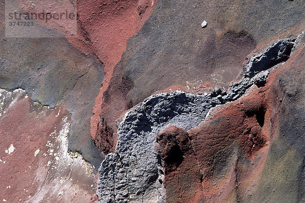 Red Crater Detail  Tongariro Nationalpark  Nordinsel  Neuseeland