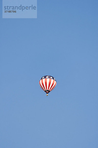 Heißluftballon mit stars-and-stripes Design