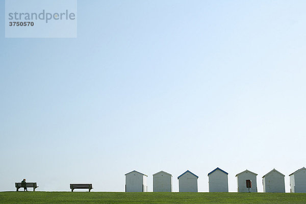 Strandhütten in Brighton