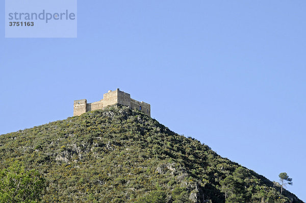 Burg  Forna  Valles de la Marina  Denia  Alicante  Costa Blanca  Spanien