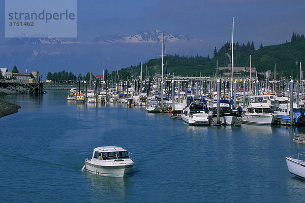 Hafen von Valdez am Prince William Sound  Alaska