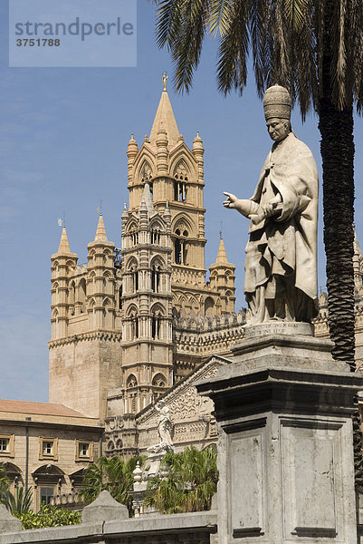 Kathedrale  Palermo  Sizilien  Italien  Süditalien