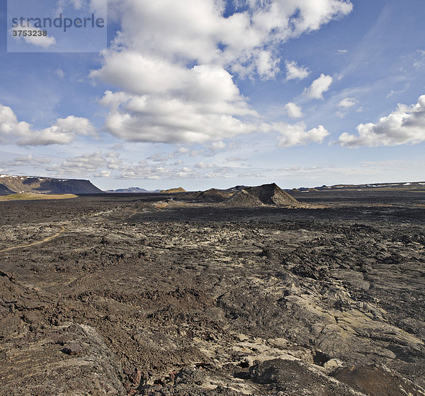 Alter Vulkankrater  Vulkangebiet der Krafla  Myvatn  Nordisland  Island