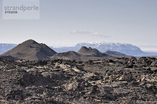 Alter Vulkankrater  Vulkangebiet der Krafla  Myvatn  Nordisland  Island