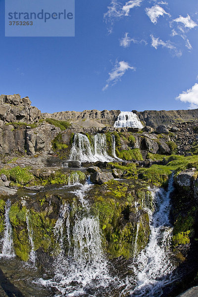 Dynjandifoss (Fjallfoss)  Westfjorde  Island