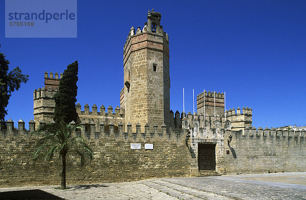 Castillo San Marcos  El Puerto de Santa Maria  Costa de la Luz  Provinz Cadiz  Andalusien  Spanien
