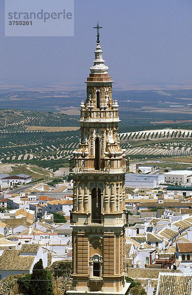 Torre de la Victoria  Turm in Estepa  Provinz Sevilla  Andalusien  Spanien