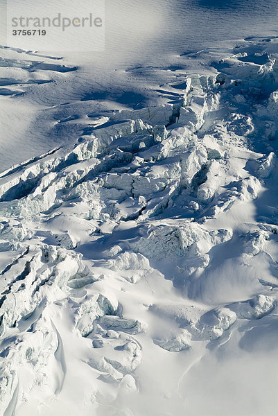 Gletscherbruch Wildspitze vom Brunnenkogel aus  Wildspitze  Ötztaler Alpen  Tirol  Österreich  Europa