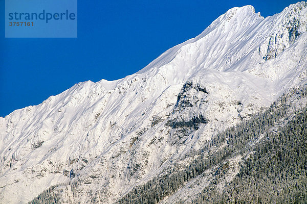 Gesicht im Berg  Bärenkopf  Karwendelgebirge  Tirol  Österreich  Europa