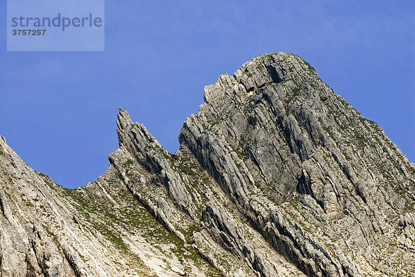 Mondscheinspitze  Nebengipfel  Karwendel-Gebirge  Tirol  Österreich  Europa