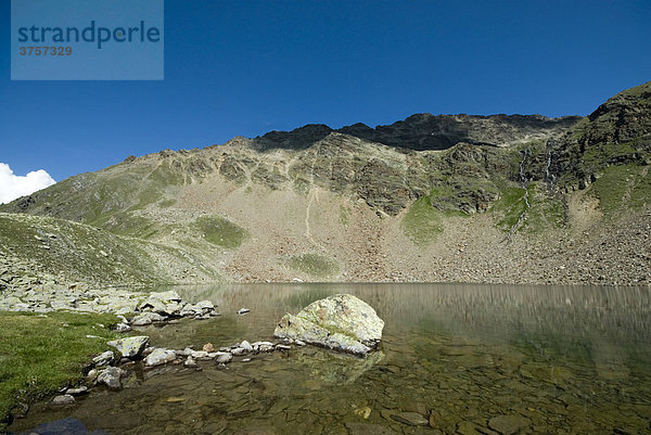 Seekarsee oberhalb von Gh. Fiegl  Windachtal  Ötztaler Alpen  Tirol  Österreich  Europa