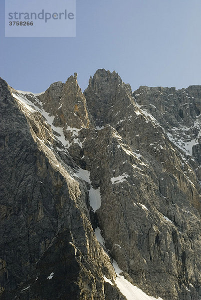 Laliderer Wände  Ausschnitt  Karwendelgebirge  Tirol  Österreich  Europa