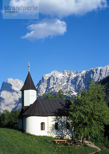 Antoniuskapelle im Kaisertal  Kufstein  Tirol  Österreich  Europa