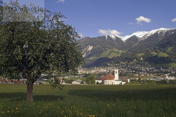 Schwaz und Stift Fiecht  Tirol  Österreich  Europa