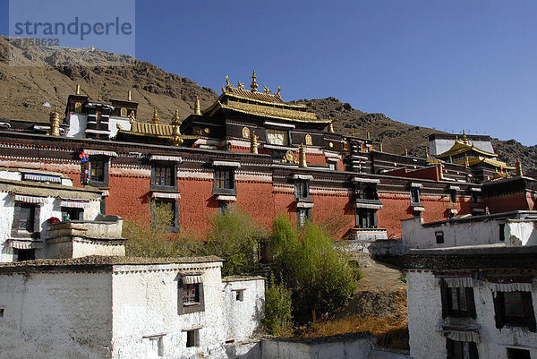 Buddhistisches Kloster Tashilunpo  Shigatse  Tibet  China  Asien