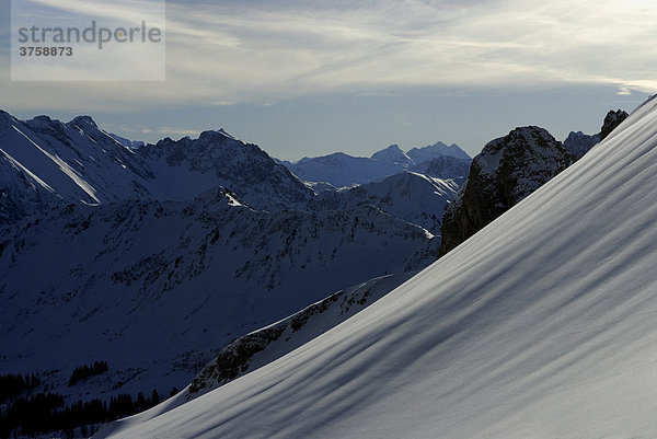 Allgäuer Alpen  Kleinwalsertal  Vorarlberg  Österreich