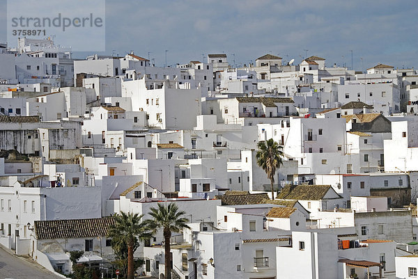 Vejer de la Frontera  schönste Stadt an der Atlantik Küste  Weiße Dörfer  Andalusien  Spanien