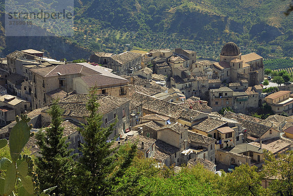 Stilo  mountain village in Calabria  Southern Italy