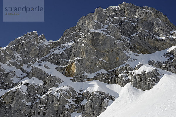 Treffauer Ostwand  Wilder Kaiser Gebirge  Tirol  Österreich  Europa