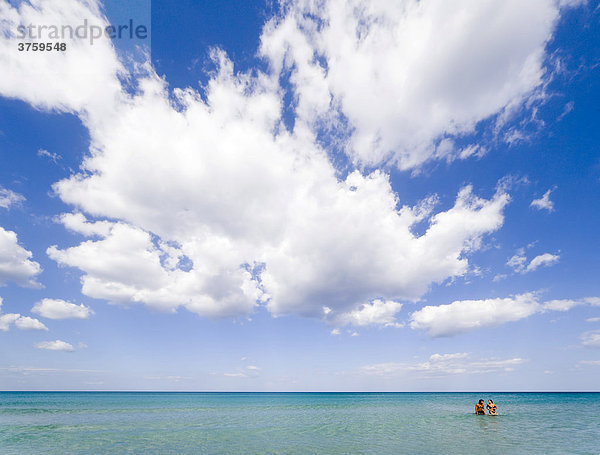 Sea near La Caletta  Sardinia  Italy