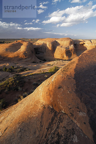 Sandsteinlandschaft  Arches Nationalpark  Utah  USA