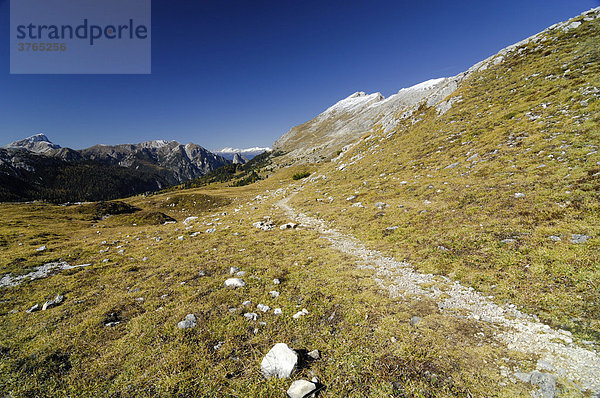 Wanderweg  Sextener Dolomiten  Südtirol  Italien