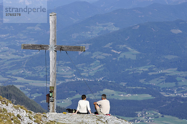Gipfelkreuz  Stoderzinken  Steiermark  Österreich