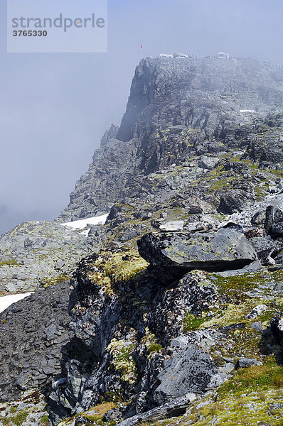 Aussichtspunkt Dalsnibba  Norwegen  Skandinavien  Europa