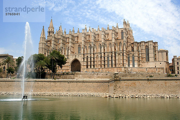 Kathedrale La Seu  Palma  Mallorca  Spanien