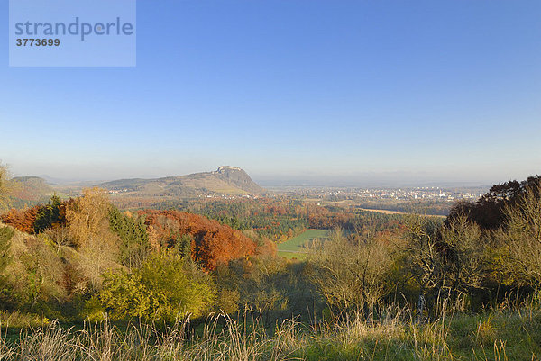 Blick in die Hegaulandschaft - Baden-Württemberg  Deutschland  Europa.