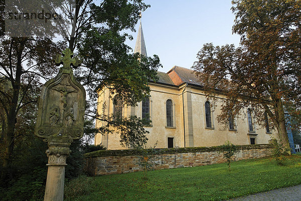 Wallfahrtskirche Findelberg  Saal an der Saale  Rhön-Grabfeld  Unterfranken  Bayern