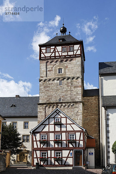 Zentturm  Bischofsheim an der Rhön  Unterfranken  Bayern