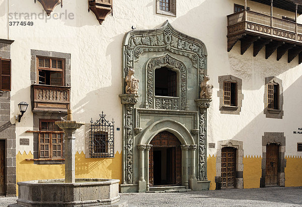 Columbus house in Vegueta  Las Palmas de Gran Canaria  Spain