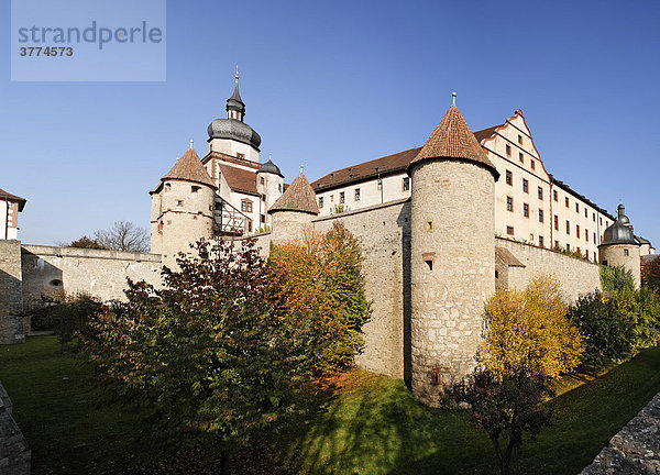 Festung Marienberg Würzburg  Unterfranken  Bayern