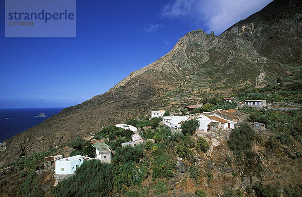 Anaga-Gebirge El Draguillo  Teneriffa  Kanarische Inseln  Spanien