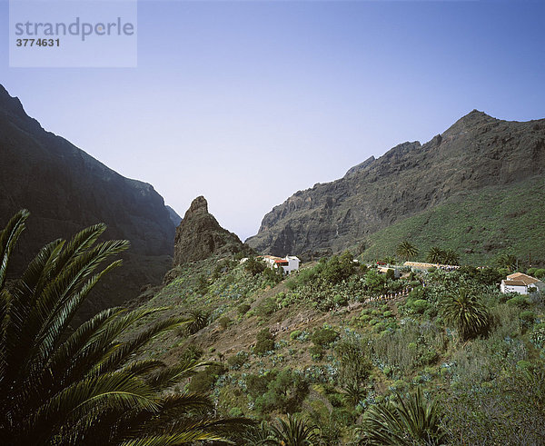 Masca  Teno-Gebirge  Teneriffa  Kanarische Inseln  Spanien