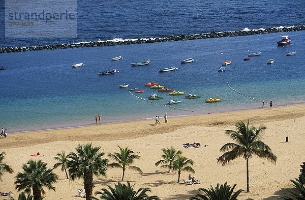 San Andres  Playa de las Teresitas  Teneriffa  Kanarische Inseln  Spanien